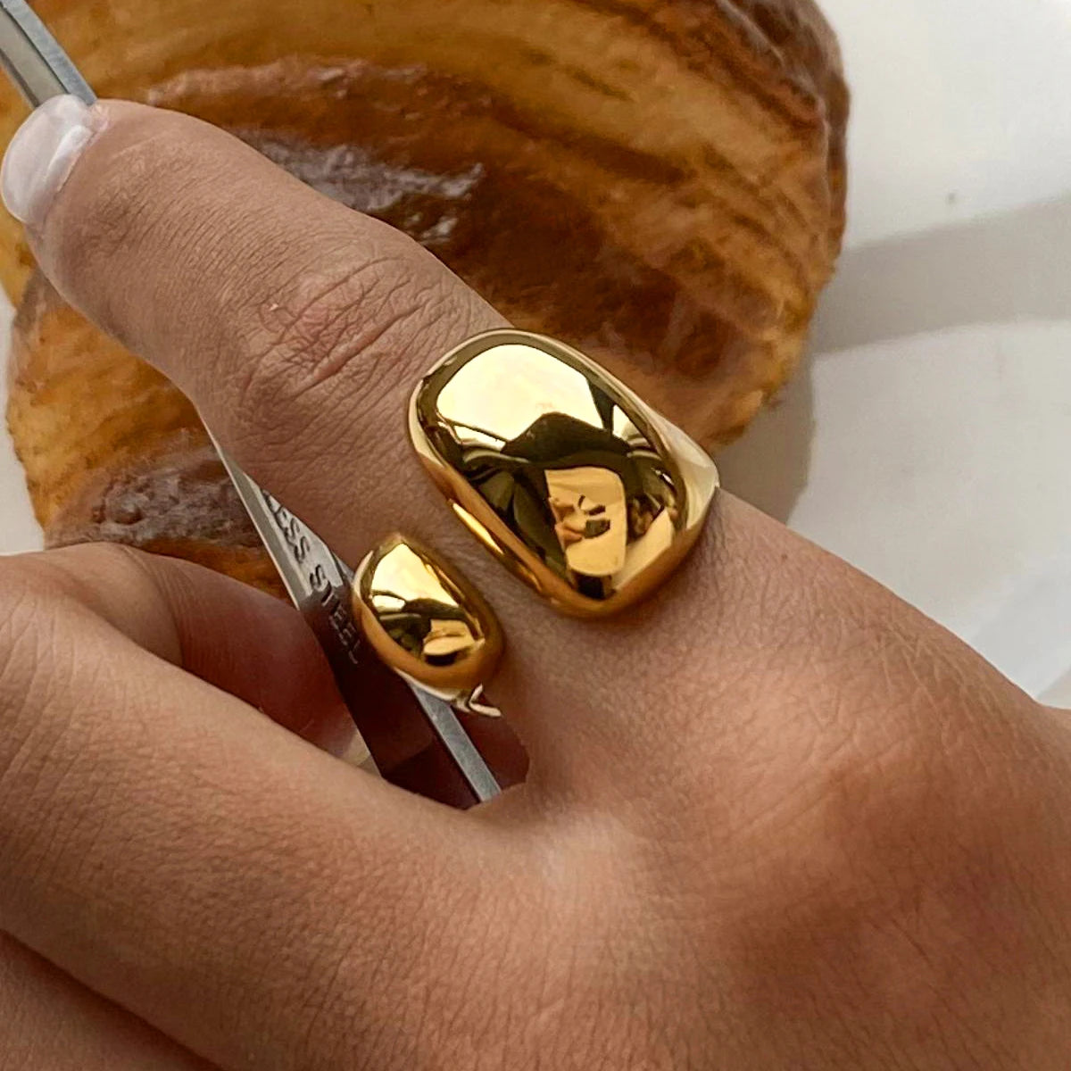 Minimalist 316L Stainless Steel Ring