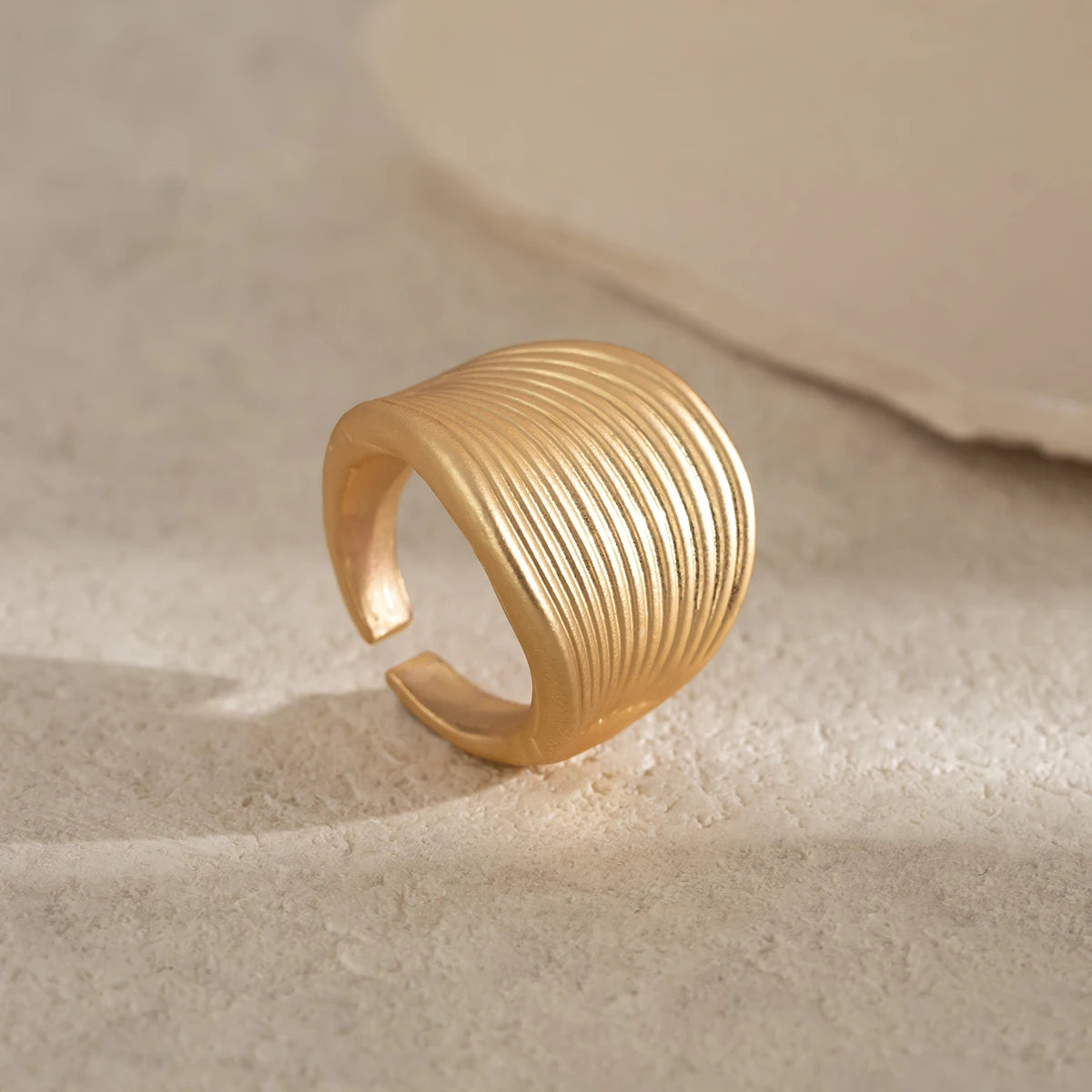 Irregular Geometric Open Ring