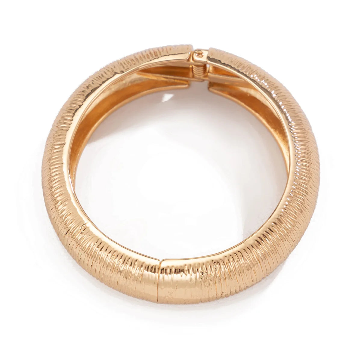 Vintage Punk Leaf Cuff Bangle
