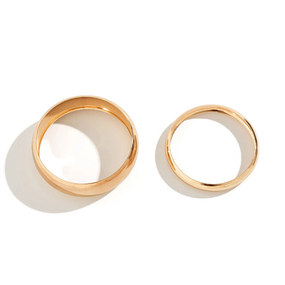 Heavy Metal Glossy Bangle Set