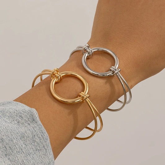 Open Cuff Circle Bangle