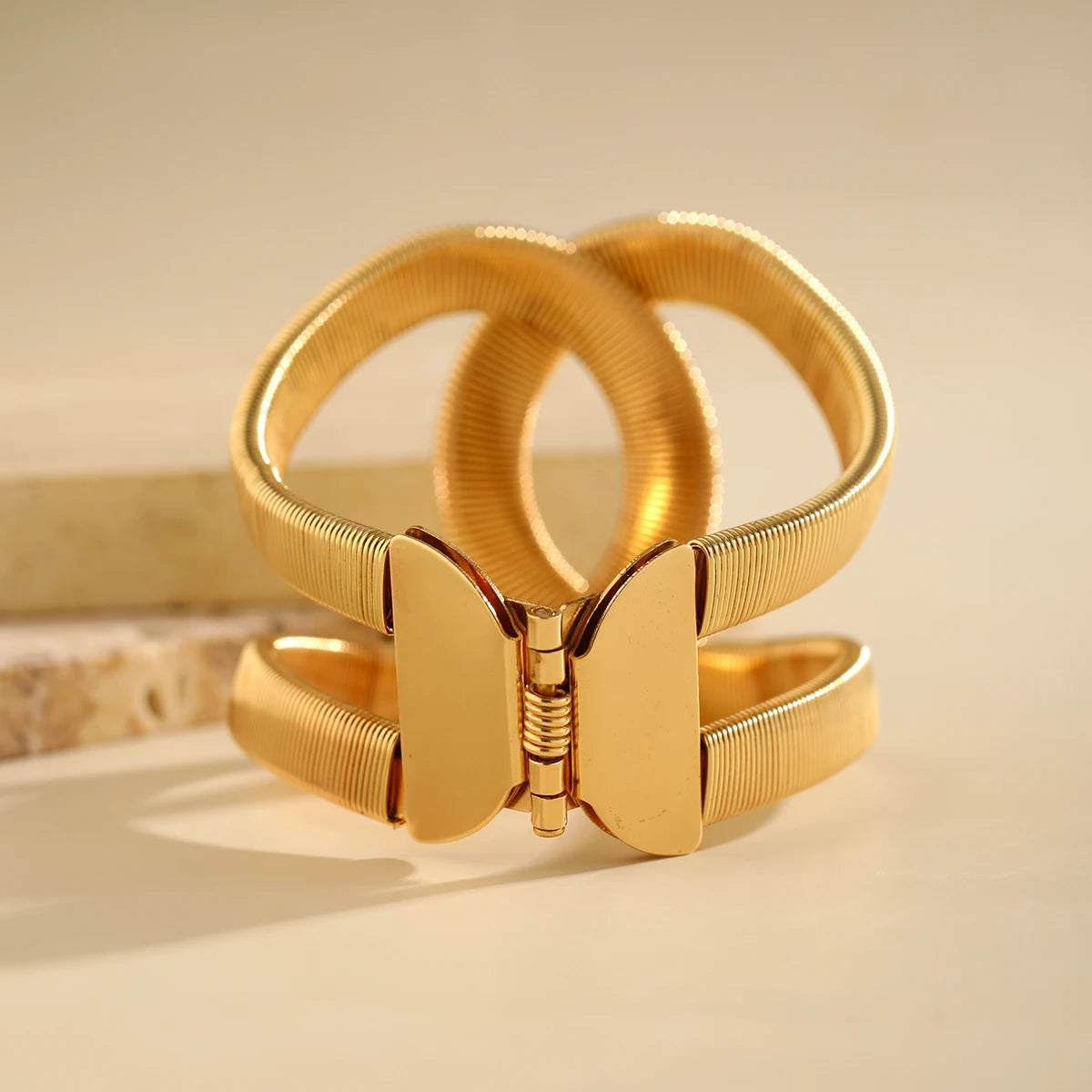 Metal Cuff Bangle Set