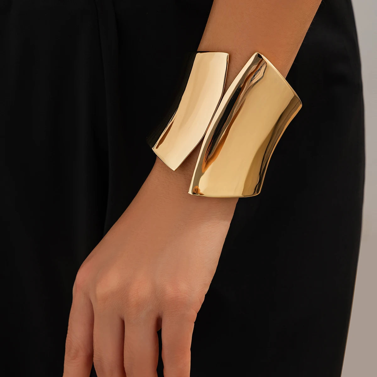Asymmetric Spring Bangle