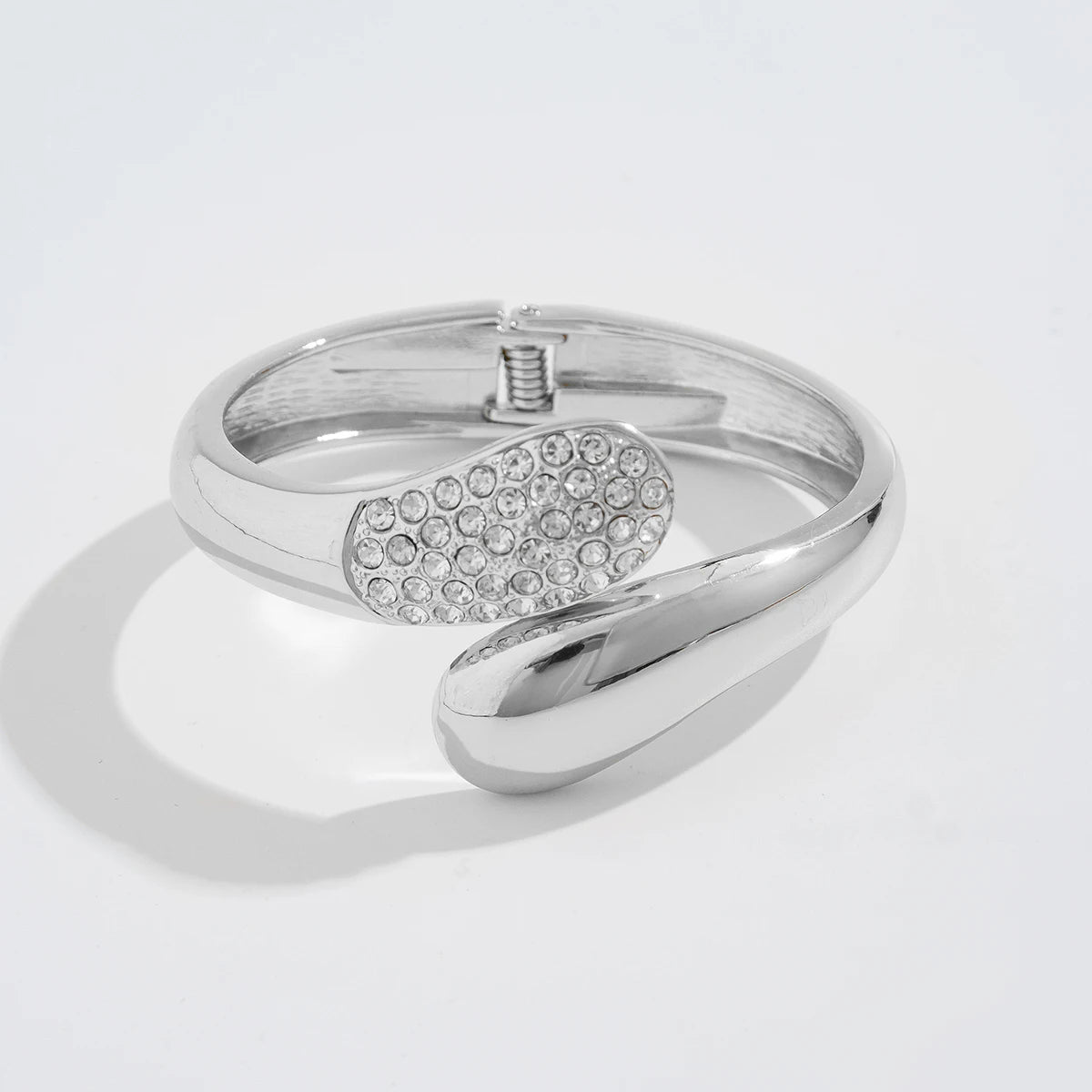 Celeste Teardrop Rhinestone Bangle