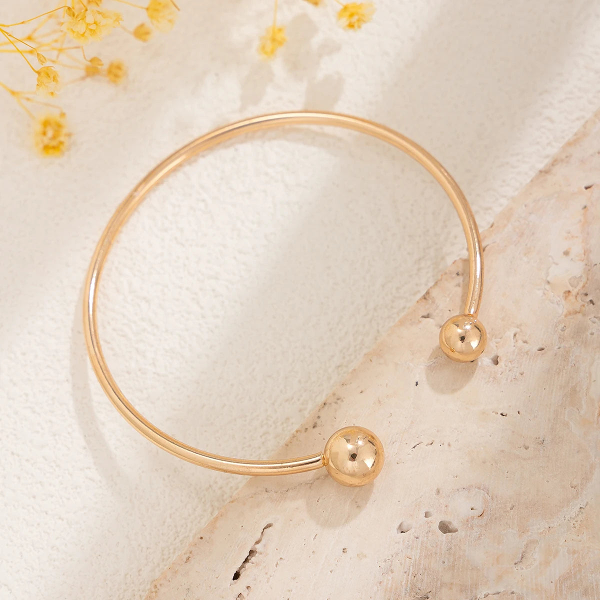 Metal Cuff Bangle Set