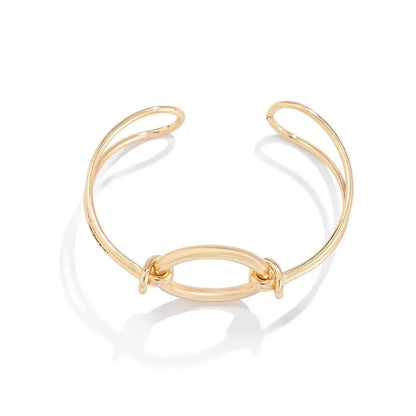 Open Cuff Circle Bangle