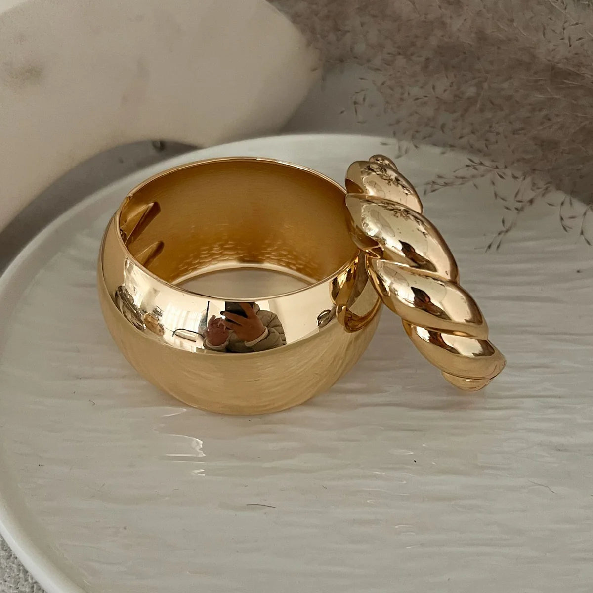 Heavy Metal Spring Bangle