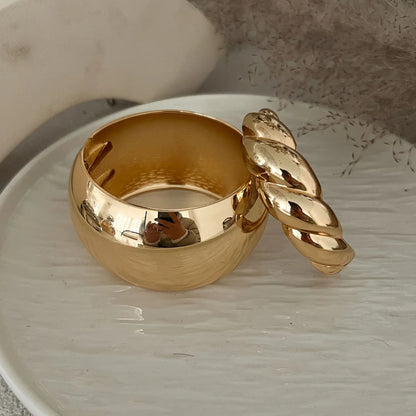 Heavy Metal Spring Bangle