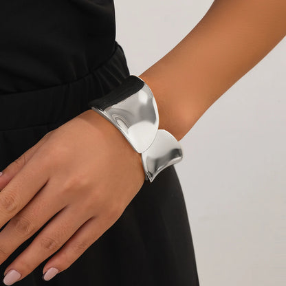 Asymmetric Spring Bangle