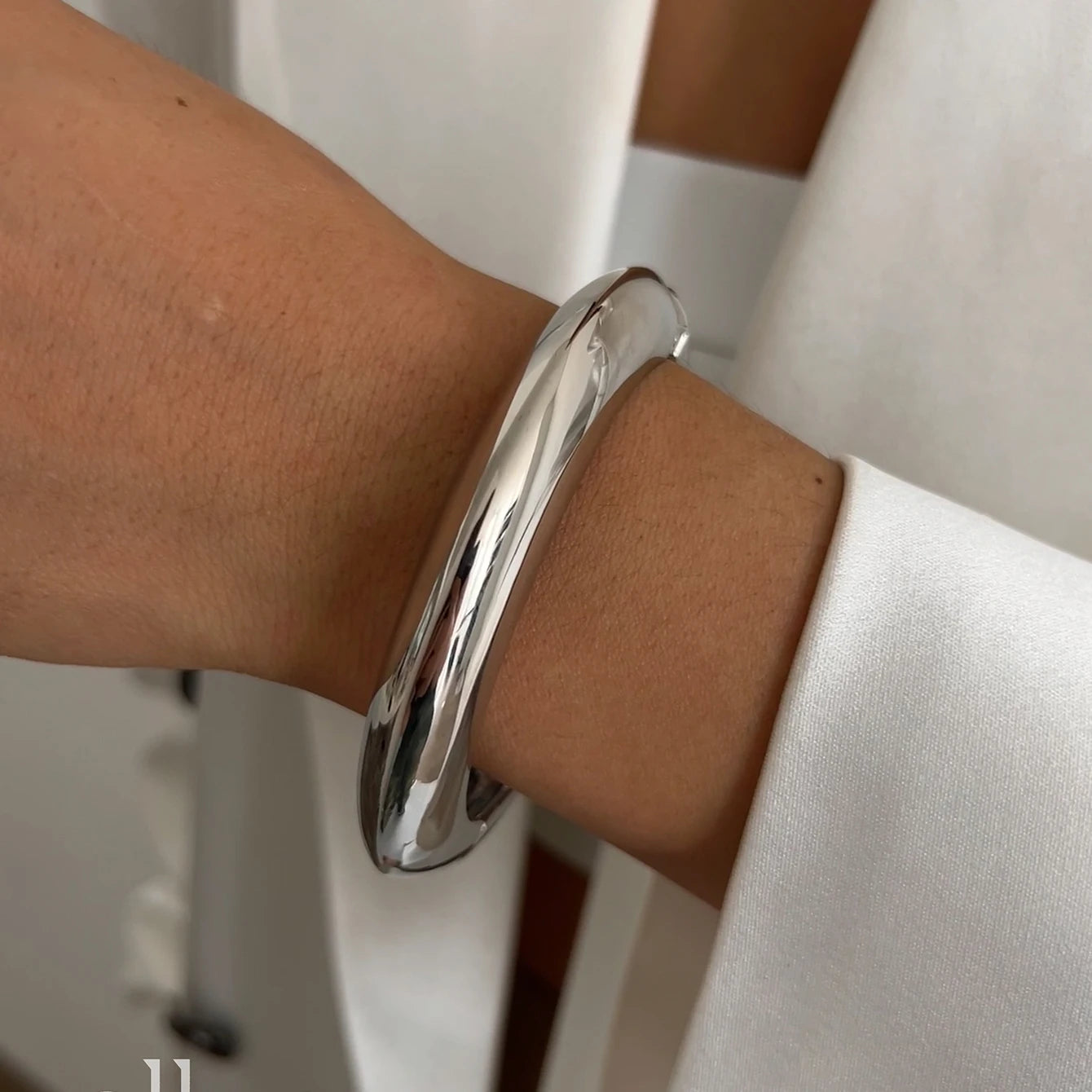 Heavy Metal Wide Cuff Bangle