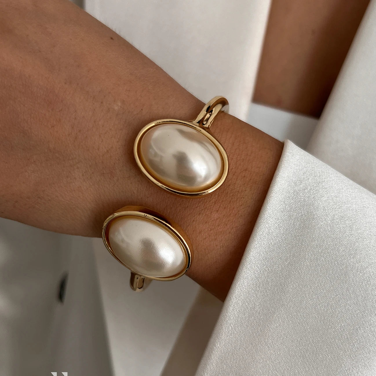 Chunky Punk Metal Spring Bangle