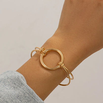 Open Cuff Circle Bangle