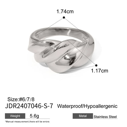 Minimalist 316L Stainless Steel Ring