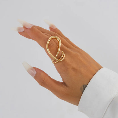Vintage Punk Leaf Cuff Bangle