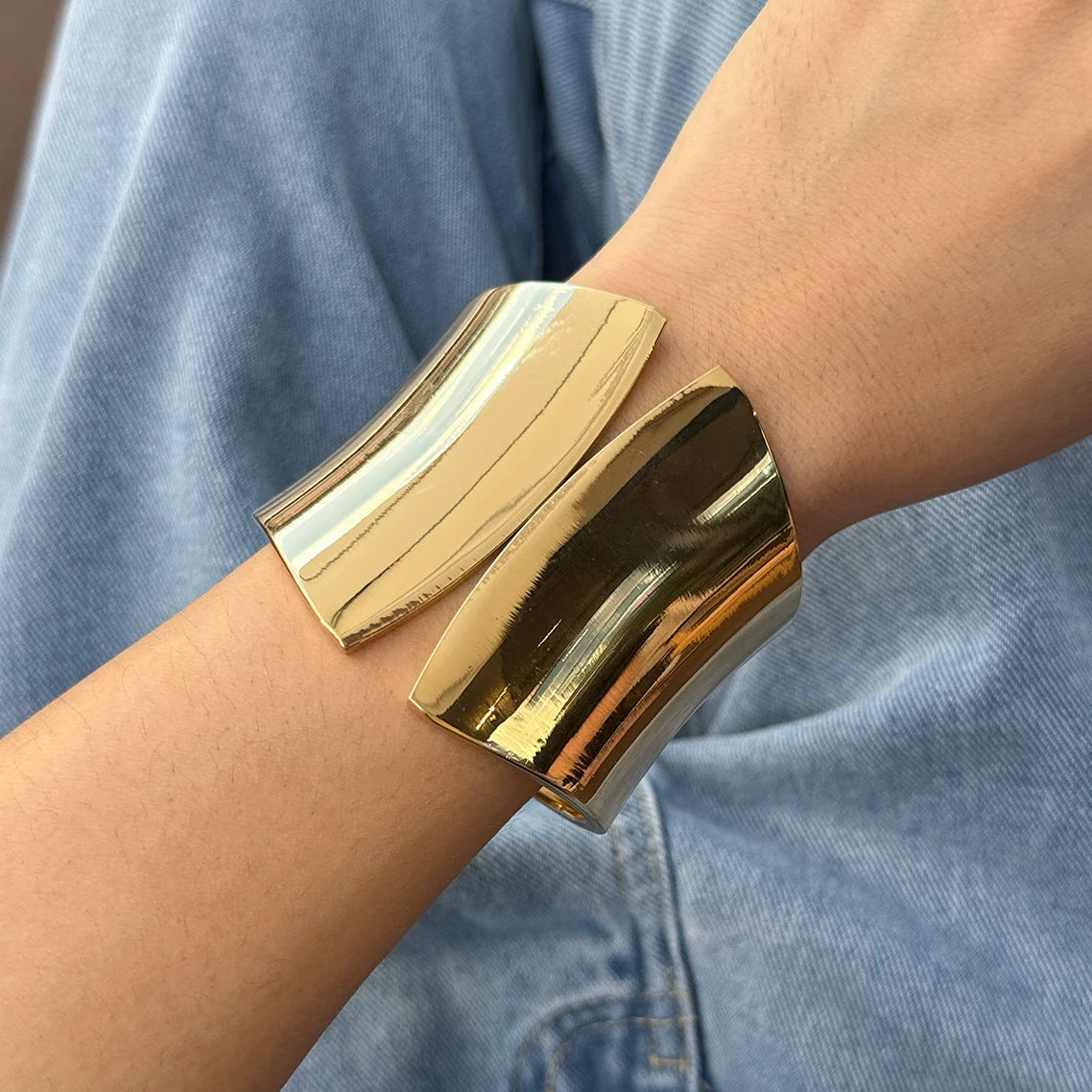 Asymmetric Spring Bangle