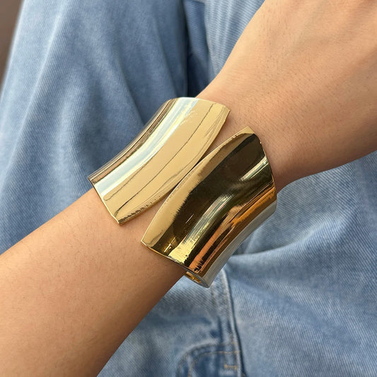 Asymmetric Spring Bangle