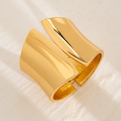 Asymmetric Spring Bangle