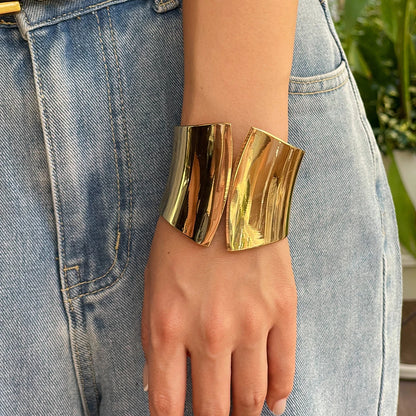 Asymmetric Spring Bangle