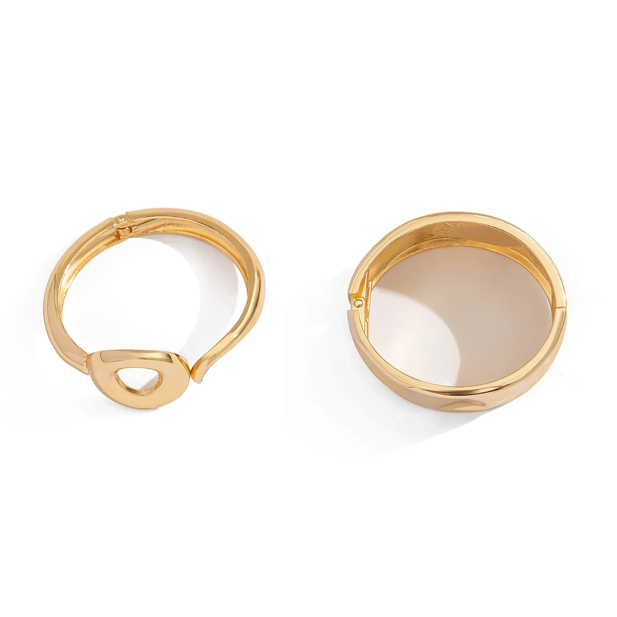 Exaggerated Punk Wide Cuff Bangle