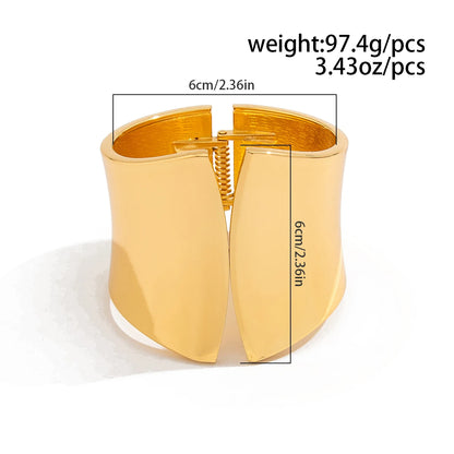 Asymmetric Spring Bangle