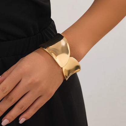 Asymmetric Spring Bangle