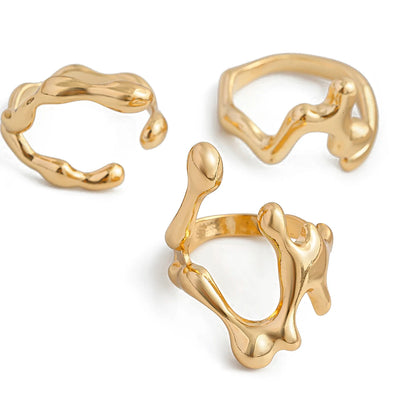 Irregular Geometric Ring Set