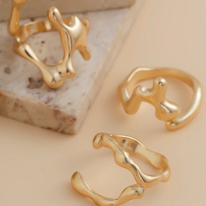 Irregular Geometric Ring Set