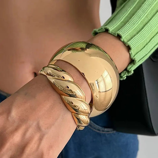 Heavy Metal Spring Bangle