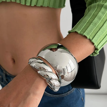 Heavy Metal Spring Bangle