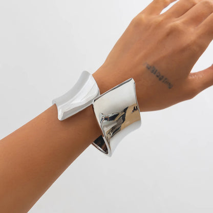 Asymmetric Spring Bangle